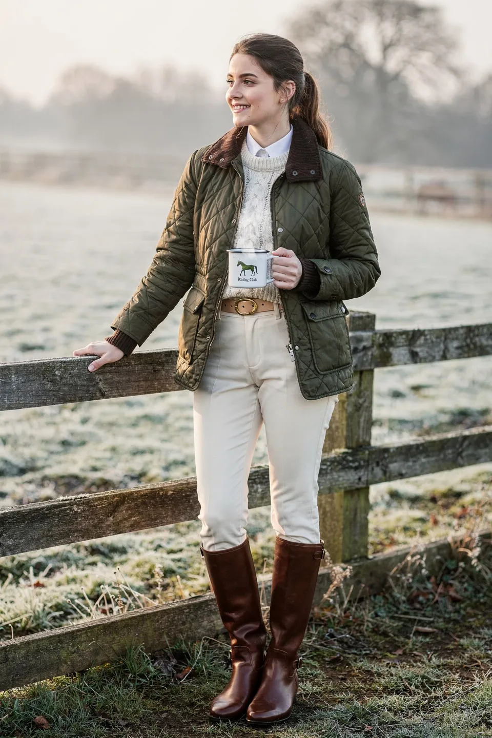 English Countryside Riding Outfit