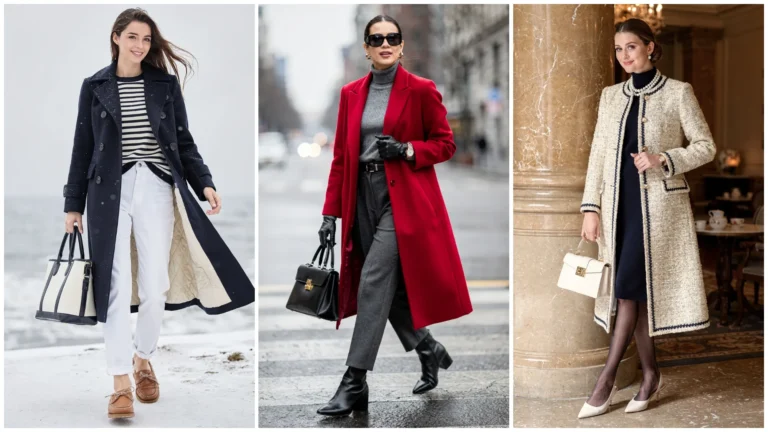 30 Women's Long Coat Winter Outfit Ideas in 2026
